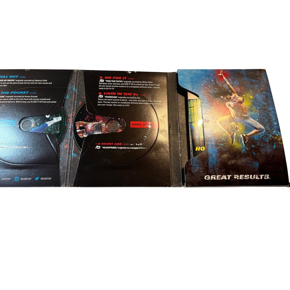 Beachbody CIZE Workout DVD Set Dance Fitness Shaun T - Picture 4 of 5